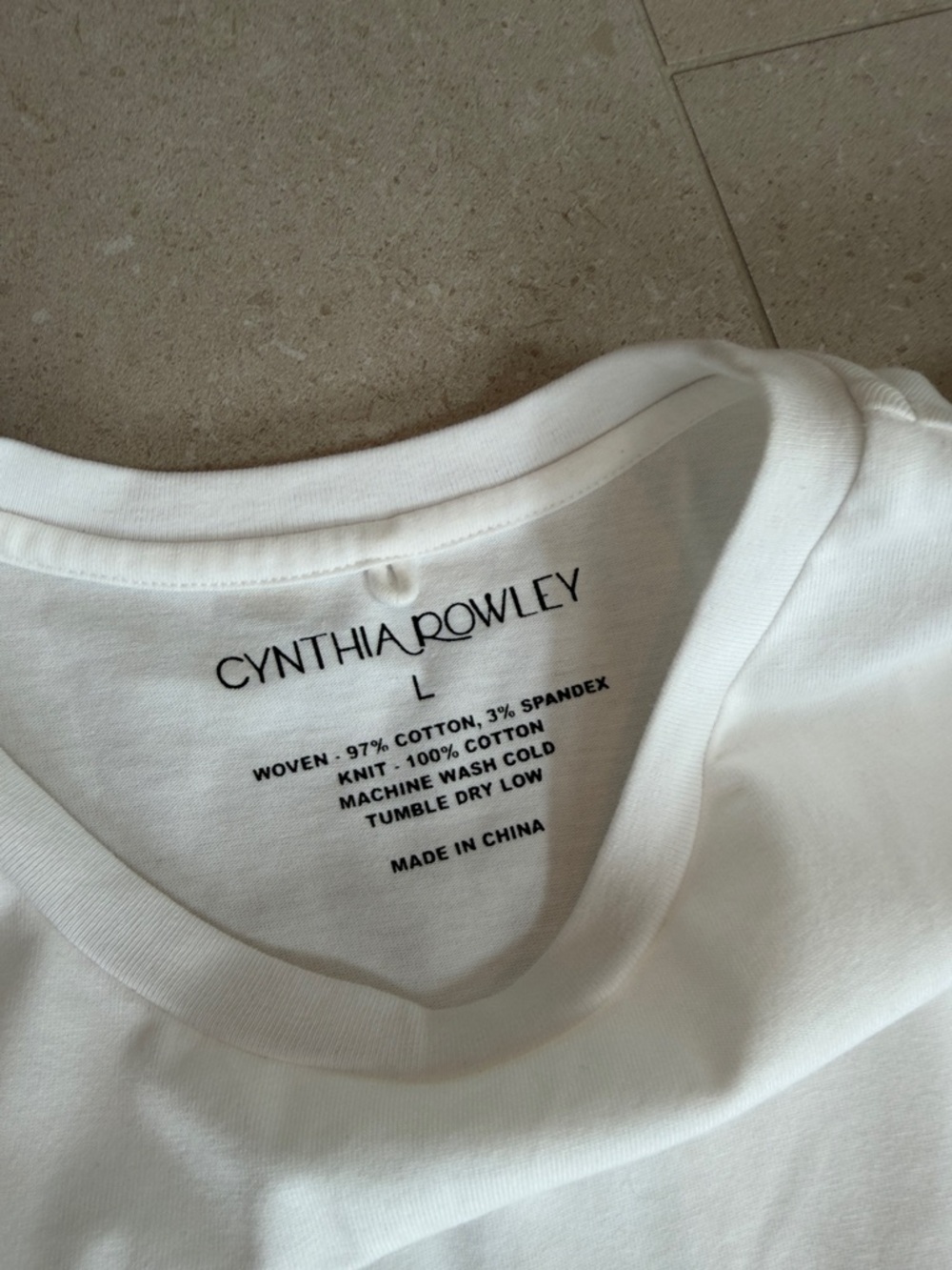 Cynthia Rowley Bree Combo T Shirt Dress - Picture 6 of 8